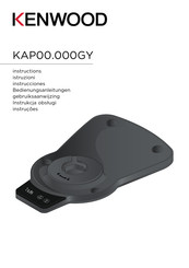 Kenwood KAP00.000GY Instructions Manual