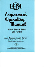 S-Helper Service Showcase Line EMD SW-9 Operating Manual