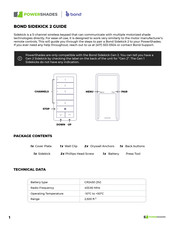 POWERSHADES BOND SIDEKICK 2 Manual