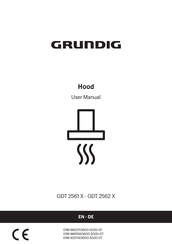 Grundig GDT 2561 X User Manual
