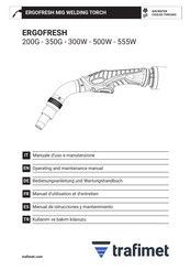 Trafimet ERGOFRESH 300W Operating And Maintenance Manual
