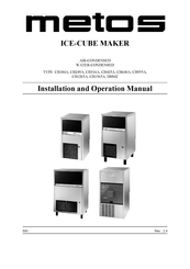 Metos CB955A Installation And Operation Manual