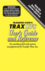 Transfer Flow TRAXUFS User's Manual And Reference