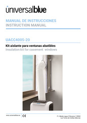 universalblue UACC4005-20 Instruction Manual