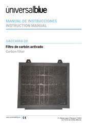 universalblue UACC4004-20 Instruction Manual