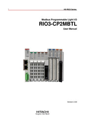 Hitachi RIO3-CP2MBTL User Manual