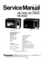 Panasonic NE-8020 Service Manual