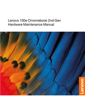 Lenovo 100e Chromebook 2nd Gen Hardware Maintenance Manual