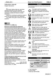 Solo MultiSystem 109LG Instruction Manual