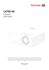 ViewSonic LX700-4K User Manual