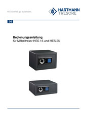 HARTMANN TRESORE HES 15 Operating Instructions Manual