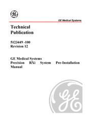 GE Precision RXi Preinstallation Manual