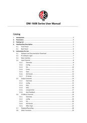 PSG DM-1608 Series User Manual