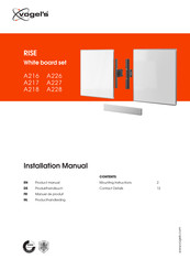 vogel's RISE A228 Installation Manual