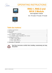 ccei NIVA 3 Operating Instructions Manual