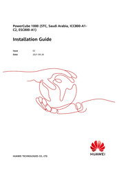 Huawei PowerCube 1000 Installation Manual