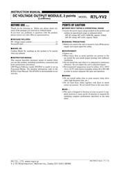 MG R7L-YV2 Instruction Manual