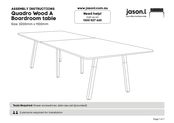 Jason.L Quadro Wood A Assembly Instructions Manual