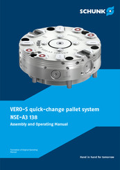 SCHUNK NSE-A3 138-V4-P1 Assembly And Operating Manual
