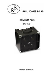 Phil Jones Bass COMPACT PLUS Owner's Manual