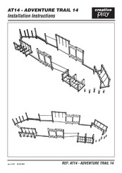 Creative Play ADVENTURE TRAIL 14 Installation Instructions Manual