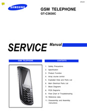 Samsung GT-C3630C Service Manual