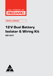 Redarc SBI12KIT Install Manual