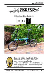 Bike Friday pakiT Manual