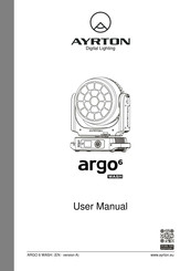 Ayrton argo 6 WASH User Manual