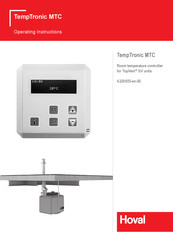 Hoval TempTronic MTC Operating Instructions Manual