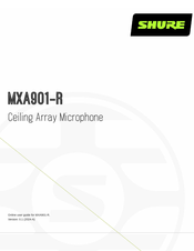 Shure MXA901-R Manual