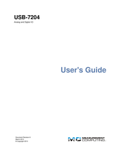 Measurement Computing USB-7204 User Manual