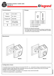 Legrand In One 882 08 / 72 Manual