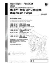 Graco Husky DS2 Series Instructions-Parts List Manual