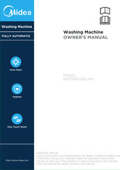 Midea MA100W70/G-MV Owner's Manual