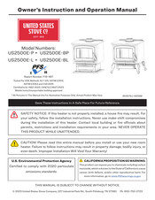 United States Stove US2500E-BP Owner’s Instruction And Operation Manual