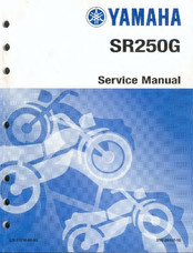 Yamaha SR250G Service Manual