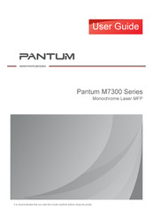 Pantum M7300 Series User Manual