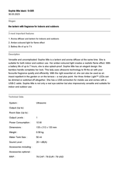 Stadler Form Sophie Operating Instructions Manual