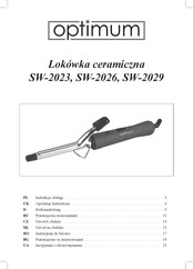 Optimum SW-2023 Operating Instructions Manual