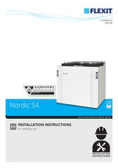 Flexit Nordic S4 Installation Instructions Manual