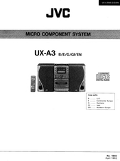 JVC UX-A3 EN Manual