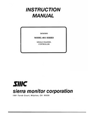 SMC Networks 4011 Series Instruction Manual