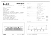 Roland A-33 Manual