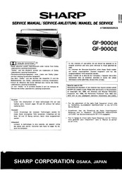 Sharp GF-9000H Service Manual