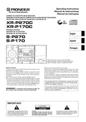 Pioneer XR-P170C Operating Instructions Manual