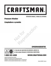 Craftsman CMXGWASD20735 Operator's Manual