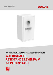 WALDIS First 850 Installation And Maintenance Instructions Manual