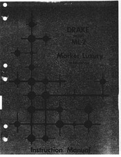 DRAKE ML-2 Instruction Manual