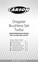 Carson Dragster Brushless-Set Turbo Instruction Manual